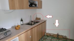 tue bếp nhà dân ở quỳnh hải quỳnh phụ bị mối tấn công